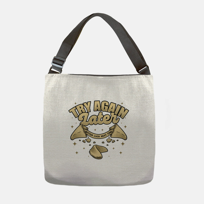 Ironic Fortune Cookie-None-Adjustable Tote-Bag-Studio Mootant