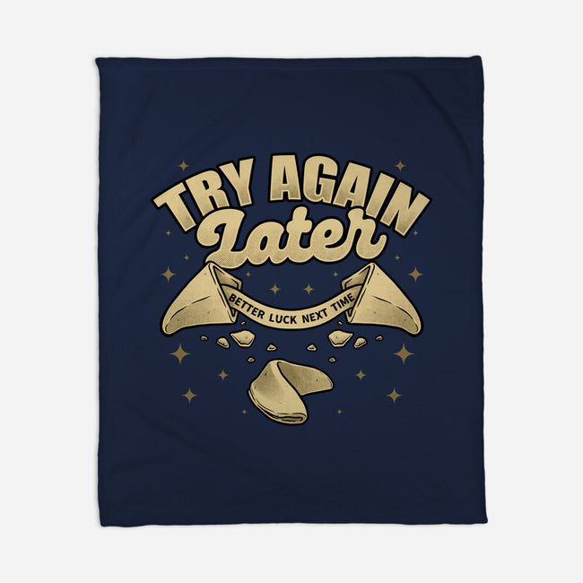 Ironic Fortune Cookie-None-Fleece-Blanket-Studio Mootant