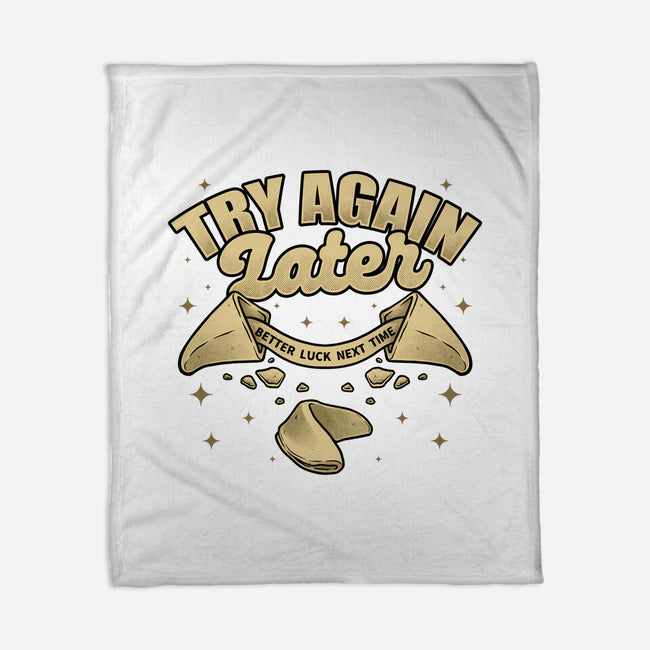 Ironic Fortune Cookie-None-Fleece-Blanket-Studio Mootant