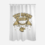 Ironic Fortune Cookie-None-Polyester-Shower Curtain-Studio Mootant