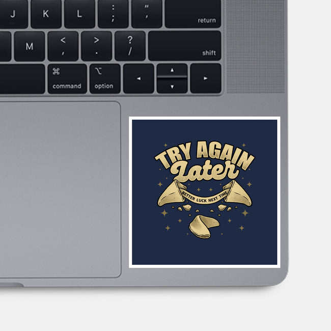 Ironic Fortune Cookie-None-Glossy-Sticker-Studio Mootant