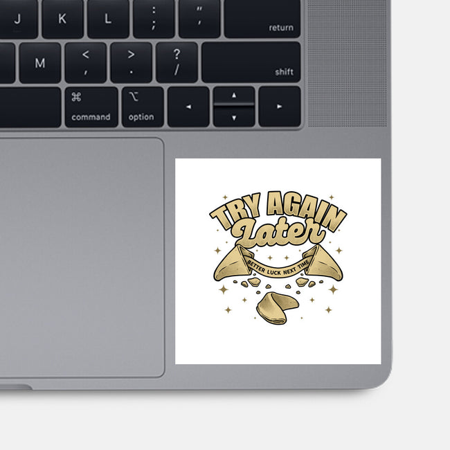 Ironic Fortune Cookie-None-Glossy-Sticker-Studio Mootant