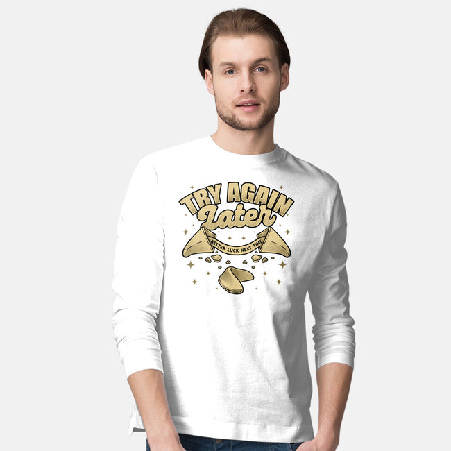 Ironic Fortune Cookie-Mens-Long Sleeved-Tee-Studio Mootant