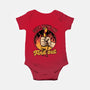 Chicken Quote Burn-Baby-Basic-Onesie-Studio Mootant
