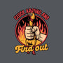 Chicken Quote Burn-Womens-Fitted-Tee-Studio Mootant