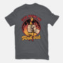 Chicken Quote Burn-Womens-Fitted-Tee-Studio Mootant
