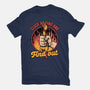 Chicken Quote Burn-Womens-Fitted-Tee-Studio Mootant