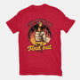 Chicken Quote Burn-Womens-Fitted-Tee-Studio Mootant