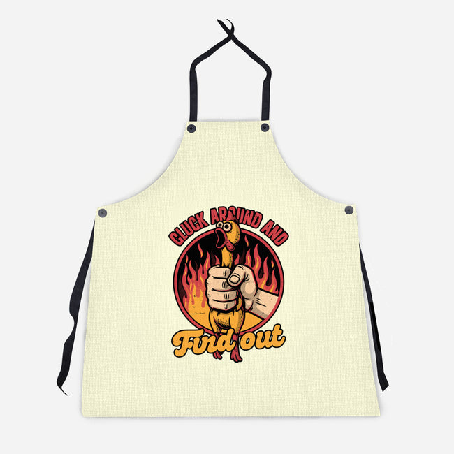 Chicken Quote Burn-Unisex-Kitchen-Apron-Studio Mootant