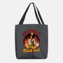 Chicken Quote Burn-None-Basic Tote-Bag-Studio Mootant