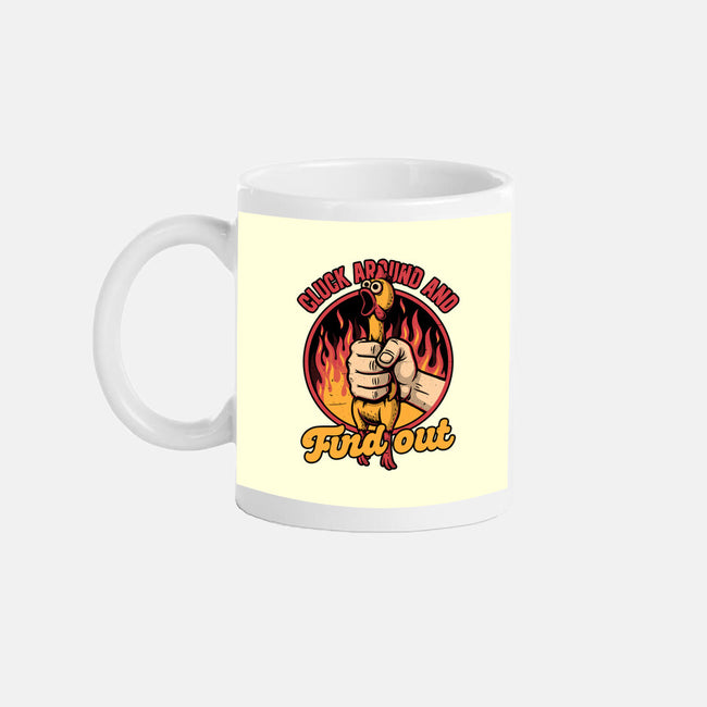 Chicken Quote Burn-None-Mug-Drinkware-Studio Mootant