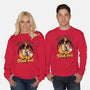 Chicken Quote Burn-Unisex-Crew Neck-Sweatshirt-Studio Mootant