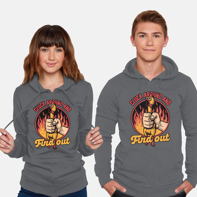 Chicken Quote Burn-Unisex-Pullover-Sweatshirt-Studio Mootant
