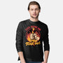 Chicken Quote Burn-Mens-Long Sleeved-Tee-Studio Mootant