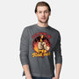 Chicken Quote Burn-Mens-Long Sleeved-Tee-Studio Mootant