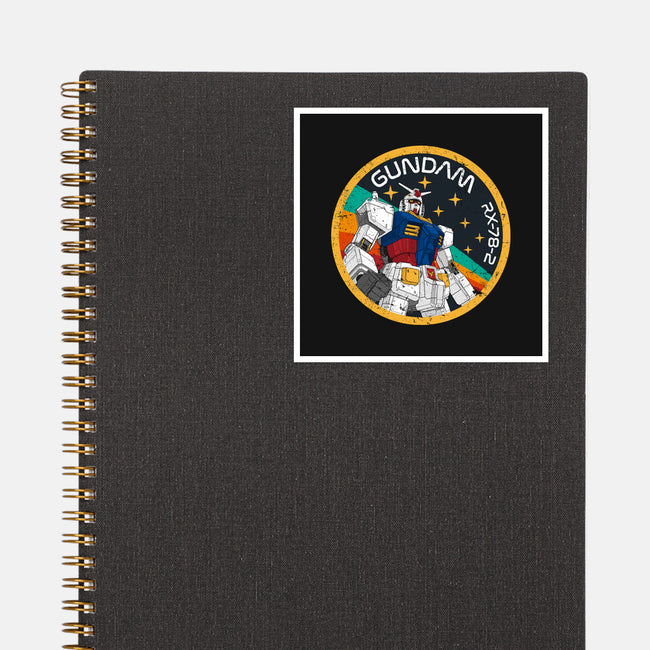 Gundam RX-78-2 Patch-None-Glossy-Sticker-DrMonekers
