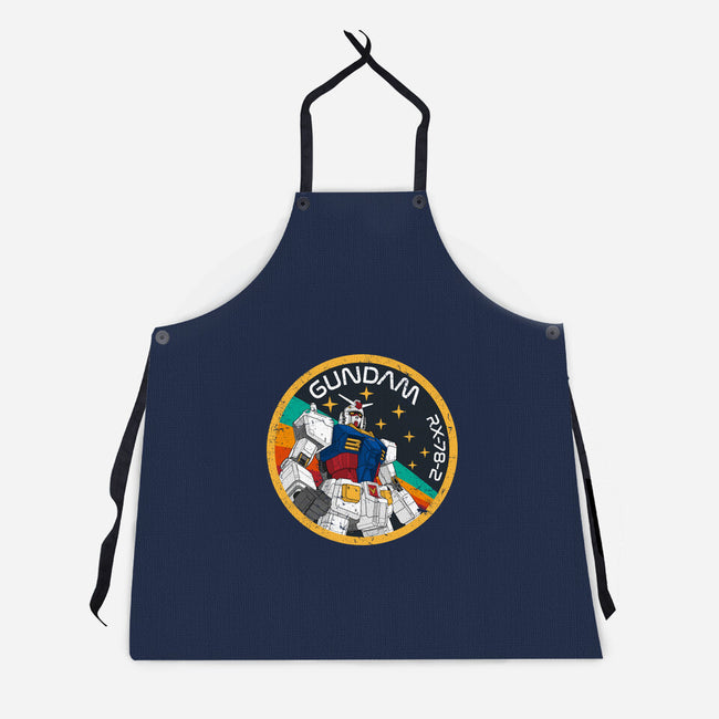 Gundam RX-78-2 Patch-Unisex-Kitchen-Apron-DrMonekers