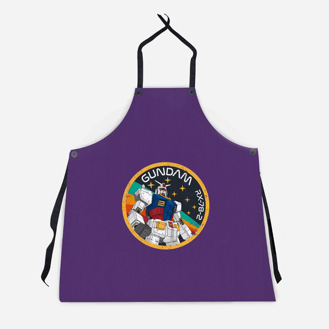 Gundam RX-78-2 Patch-Unisex-Kitchen-Apron-DrMonekers