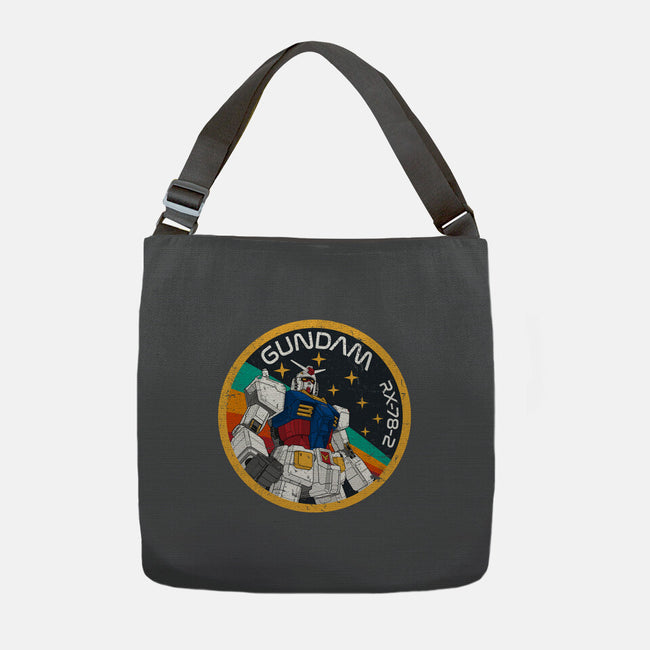 Gundam RX-78-2 Patch-None-Adjustable Tote-Bag-DrMonekers