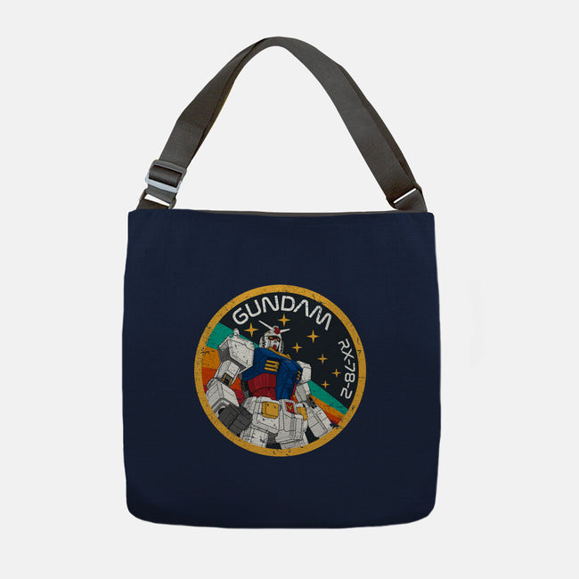 Gundam RX-78-2 Patch-None-Adjustable Tote-Bag-DrMonekers
