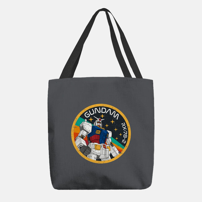 Gundam RX-78-2 Patch-None-Basic Tote-Bag-DrMonekers