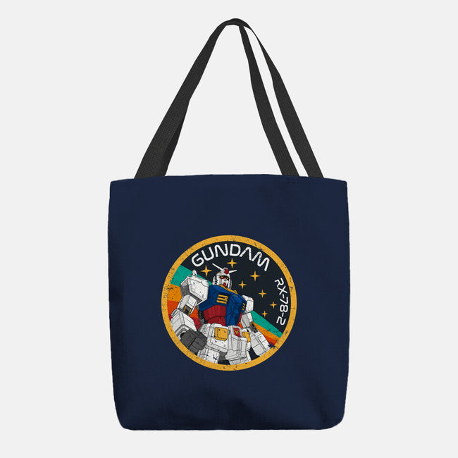 Gundam RX-78-2 Patch-None-Basic Tote-Bag-DrMonekers