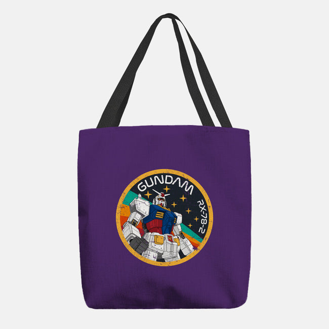Gundam RX-78-2 Patch-None-Basic Tote-Bag-DrMonekers