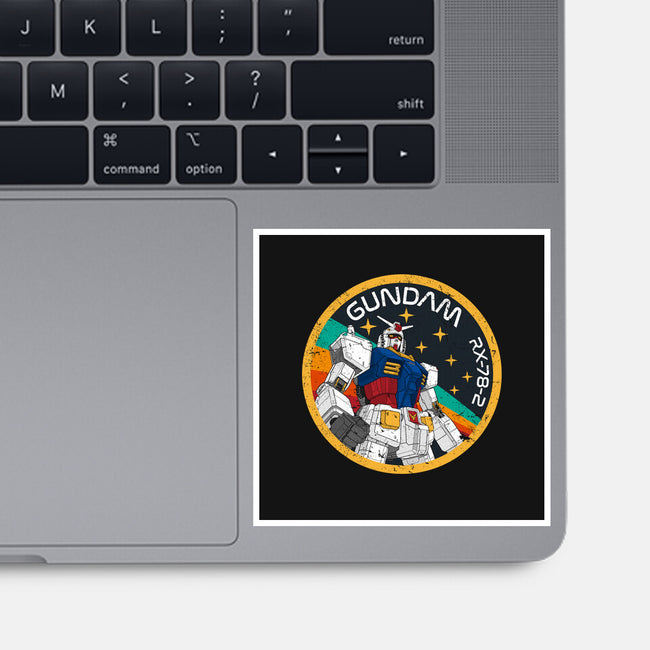 Gundam RX-78-2 Patch-None-Glossy-Sticker-DrMonekers