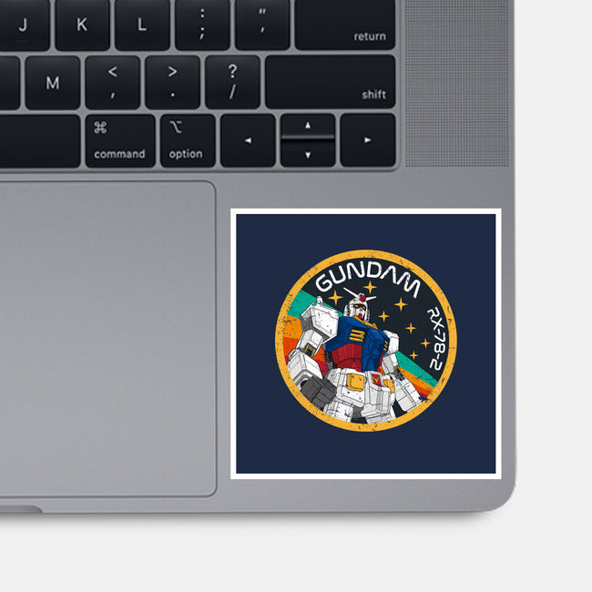 Gundam RX-78-2 Patch-None-Glossy-Sticker-DrMonekers