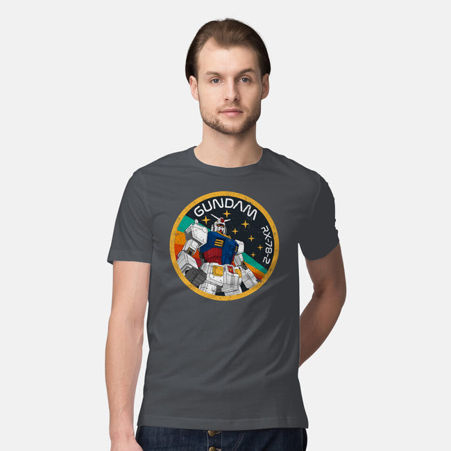 Gundam RX-78-2 Patch-Mens-Premium-Tee-DrMonekers