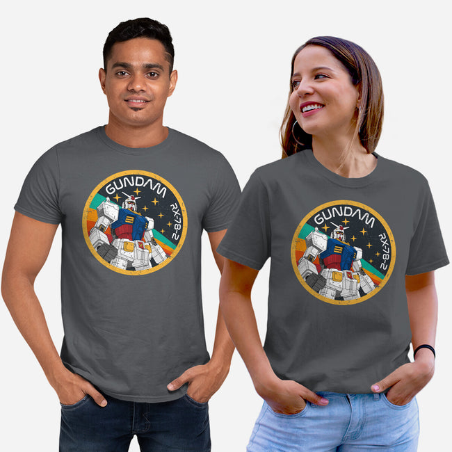 Gundam RX-78-2 Patch-Unisex-Basic-Tee-DrMonekers