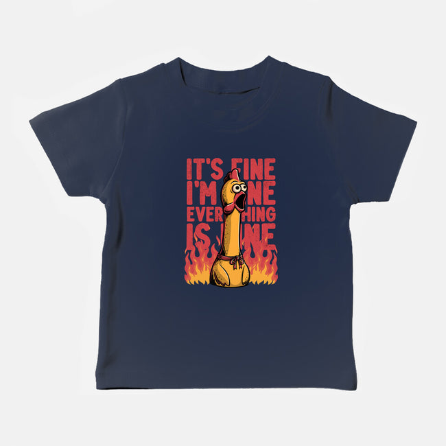 Chicken Fine Burn-Baby-Basic-Tee-Studio Mootant