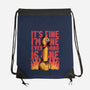 Chicken Fine Burn-None-Drawstring-Bag-Studio Mootant