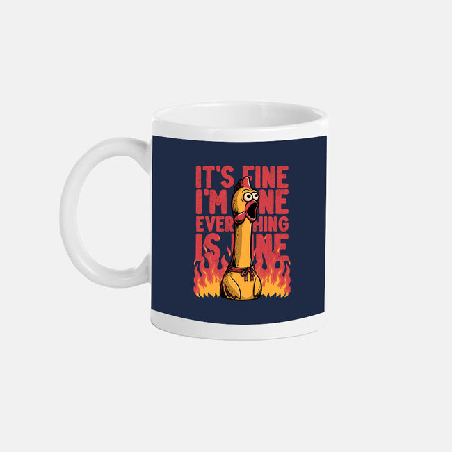 Chicken Fine Burn-None-Mug-Drinkware-Studio Mootant