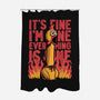 Chicken Fine Burn-None-Polyester-Shower Curtain-Studio Mootant
