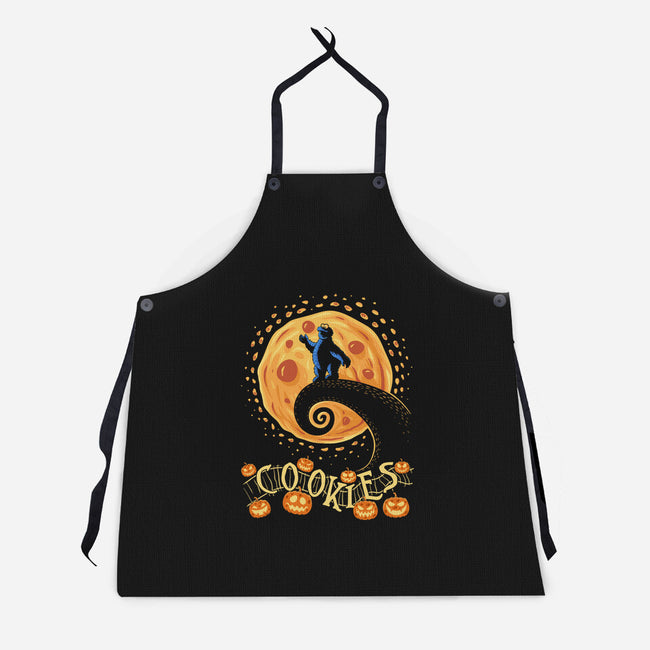 The Nightmare Before Cookies-Unisex-Kitchen-Apron-erion_designs