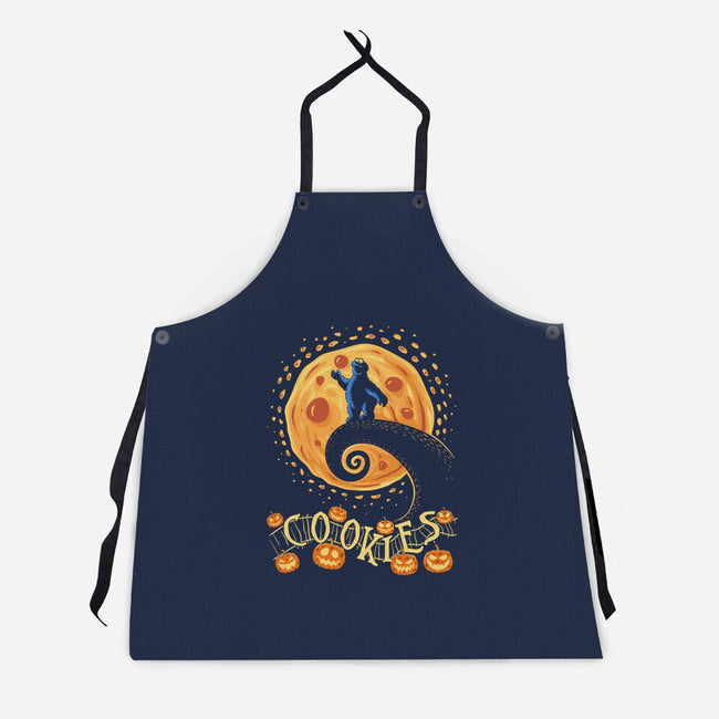 The Nightmare Before Cookies-Unisex-Kitchen-Apron-erion_designs