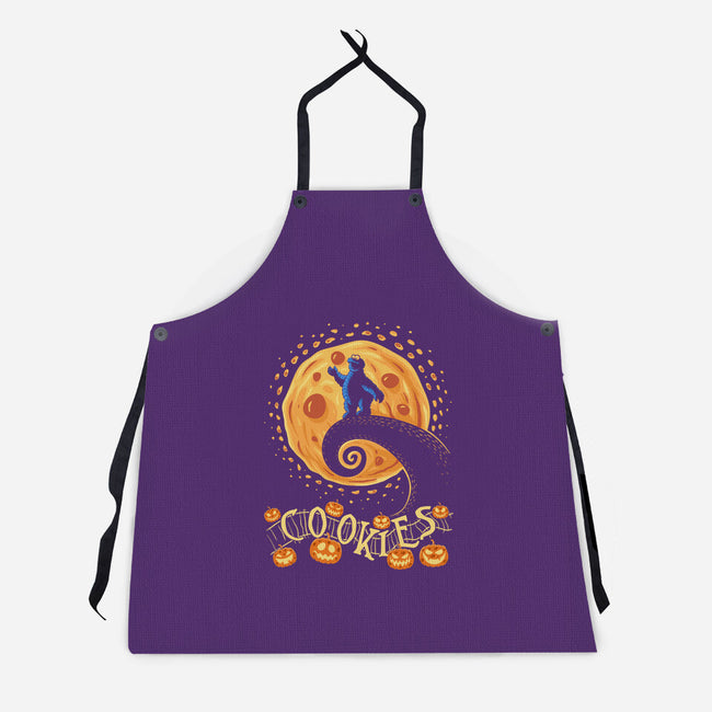 The Nightmare Before Cookies-Unisex-Kitchen-Apron-erion_designs
