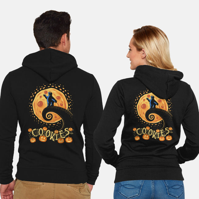 The Nightmare Before Cookies-Unisex-Zip-Up-Sweatshirt-erion_designs