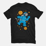 Monster In The Sky With Diamonds-Womens-Fitted-Tee-imisko
