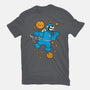 Monster In The Sky With Diamonds-Womens-Fitted-Tee-imisko