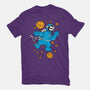 Monster In The Sky With Diamonds-Womens-Fitted-Tee-imisko