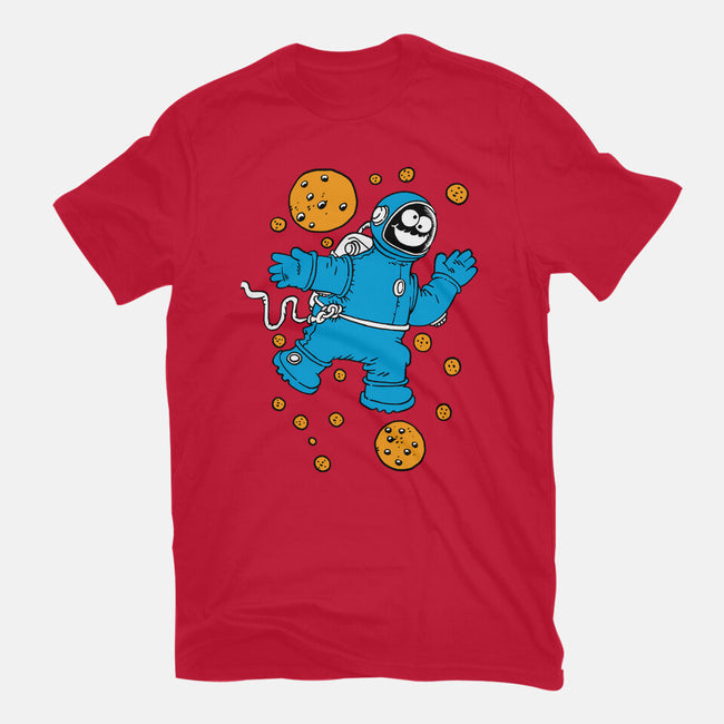 Monster In The Sky With Diamonds-Womens-Fitted-Tee-imisko