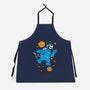Monster In The Sky With Diamonds-Unisex-Kitchen-Apron-imisko