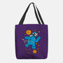 Monster In The Sky With Diamonds-None-Basic Tote-Bag-imisko