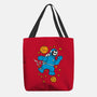 Monster In The Sky With Diamonds-None-Basic Tote-Bag-imisko