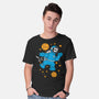 Monster In The Sky With Diamonds-Mens-Basic-Tee-imisko