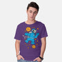 Monster In The Sky With Diamonds-Mens-Basic-Tee-imisko
