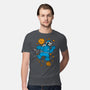 Monster In The Sky With Diamonds-Mens-Premium-Tee-imisko
