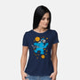 Monster In The Sky With Diamonds-Womens-Basic-Tee-imisko